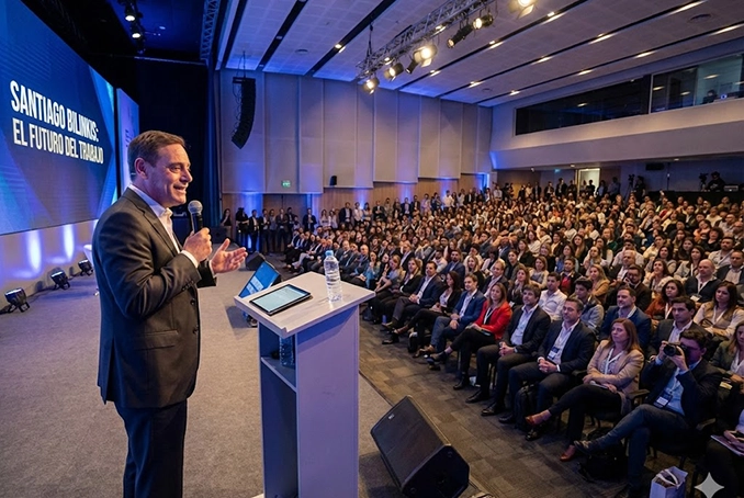 Contratar a SANTIAGO BILINKIS al 011 6872-4397 - Charlas y Conferencias